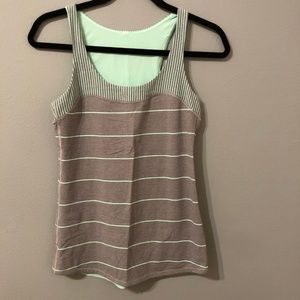 Lululemon Striped Tank Top
